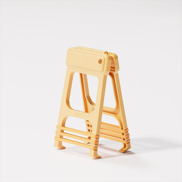 Clema pentru Boluri, Vivimall, Anti-Alunecare, din ABS si Silicon, Extindere, pentru Oale, Tigai, de Uz Casnic, Rezistent la Temperaturi Inalte, 18.3 x 10.6 cm Galben - vivimall.ro