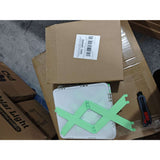 Organizator de Pantofi, Vivimall, 5 Straturi, din ABS, Suport Modular, 65.5 x 24 x 26 cm, Alb/Verde - vivimall.ro
