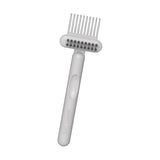 Perie pentru Curatarea Parului, Vivimall, din Plastic, 16 x 5 cm, Alb - vivimall.ro
