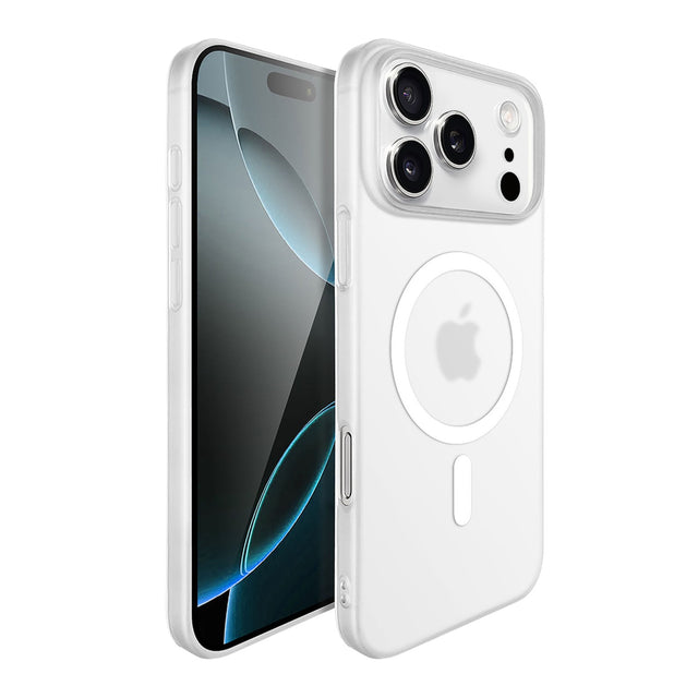 Husa de Protectie compatibila Apple iPhone 17 Air, Vivimall, Magnetica Ultra-subtire, Anti-alunecare, Protectie PC, Rezistenta la Zgirieturi, Alb - vivimall.ro