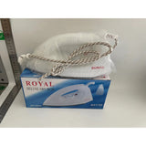 Fier de Calcat Royal, Vivimall, 1000W, Fier de Calcat pentru Calatorii, Talpa Ceramica, 24.5x10.5x11.7 cm, Alb - vivimall.ro