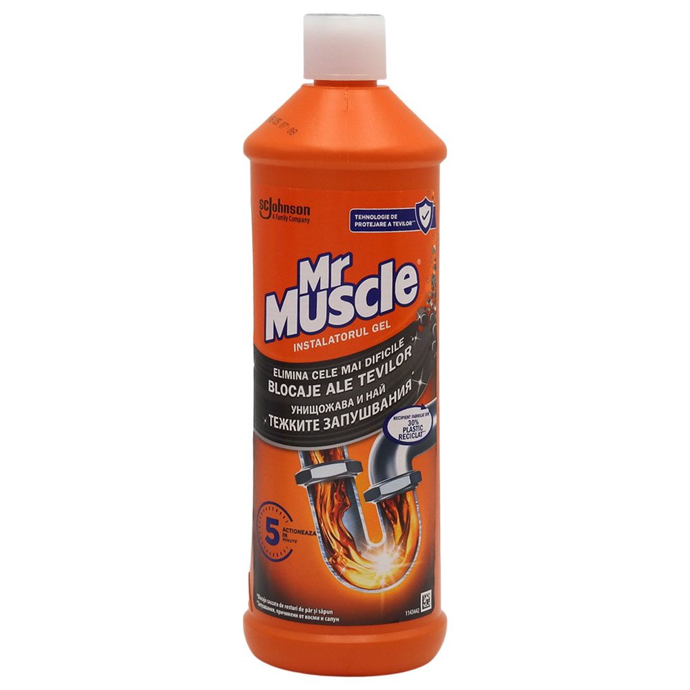 Solutie, Mr Muscle, Desfundat Gel 1 L