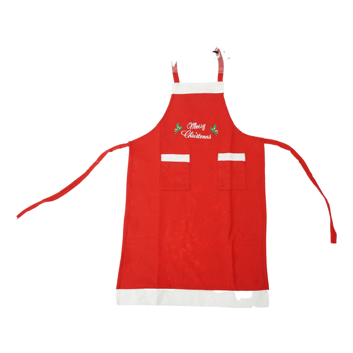 Sort Craciun, Vivimall,cu inscriptie Marry Christmas, rosu, pentru adulti, poliester - vivimall.ro