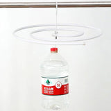 Uscator de Rufe Spiralat, Vivimall, din Otel Inoxidabil de 10 mm, Detasabil, 40 x 43 x 18 cm, Argintiu - vivimall.ro