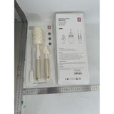 Set 3 Perii de Spalat Biberoane, Vivimall, pentru Tetina, Biberon, Pai, Materiale Sigure, fara BPA, Curatare 360°, Bej - vivimall.ro