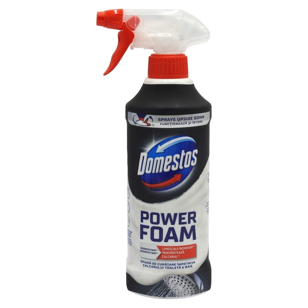 Spray, Domestos, Spuma 435 ml Baie Calcar
