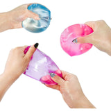 Jucarie Senzoriala Squishy, Flippy, Model Cub de Gheata, 1 Bucata, Jucarie Antistres pentru Copii si Adulti, Efect Calmant cu Revenire Lenta, 5.5  x 5.5 x 5.5 cm, Culoare Aleatorie - vivimall.ro
