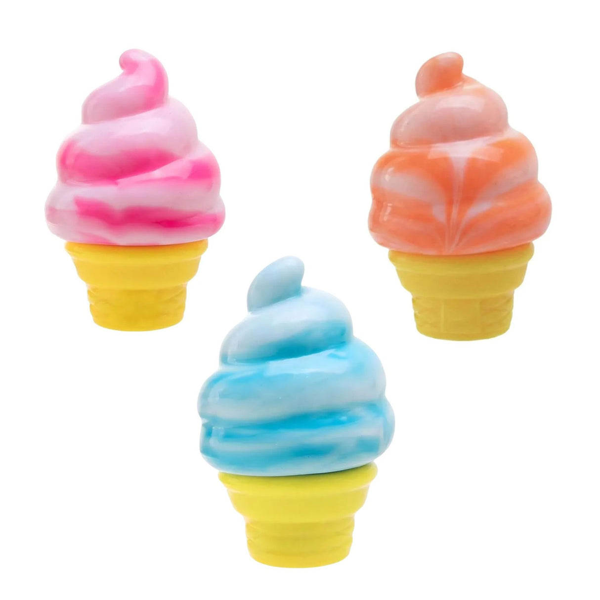 Jucarie Senzoriala Squishy, Flippy, Model Inghetata, 1 Bucata, Jucarie Antistres Soft Touch pentru Copii/Adulti, Culoarea Aleatoarie, Efect Calmant cu Revenire Lenta, 8.5 x 6 x 6 cm - vivimall.ro