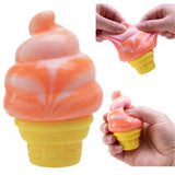 Jucarie Senzoriala Squishy, Flippy, Model Inghetata, 1 Bucata, Jucarie Antistres Soft Touch pentru Copii/Adulti, Culoarea Aleatoarie, Efect Calmant cu Revenire Lenta, 8.5 x 6 x 6 cm - vivimall.ro