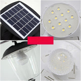 Lampa solara de tip stalp pentru gradina, Vivimall, Alb Cald