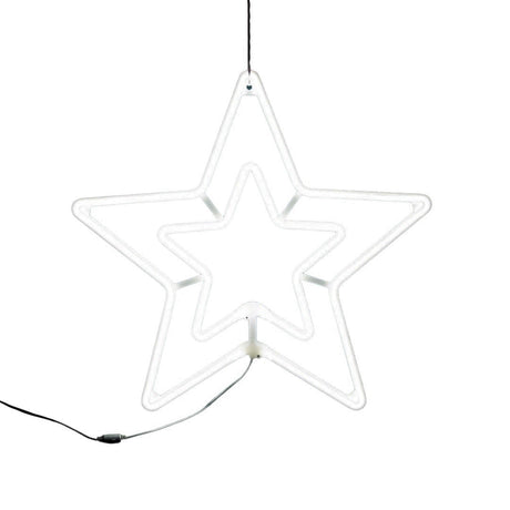 Stea luminoasa cu 5 colturi, Vivimall, 60 Led - vivimall.ro