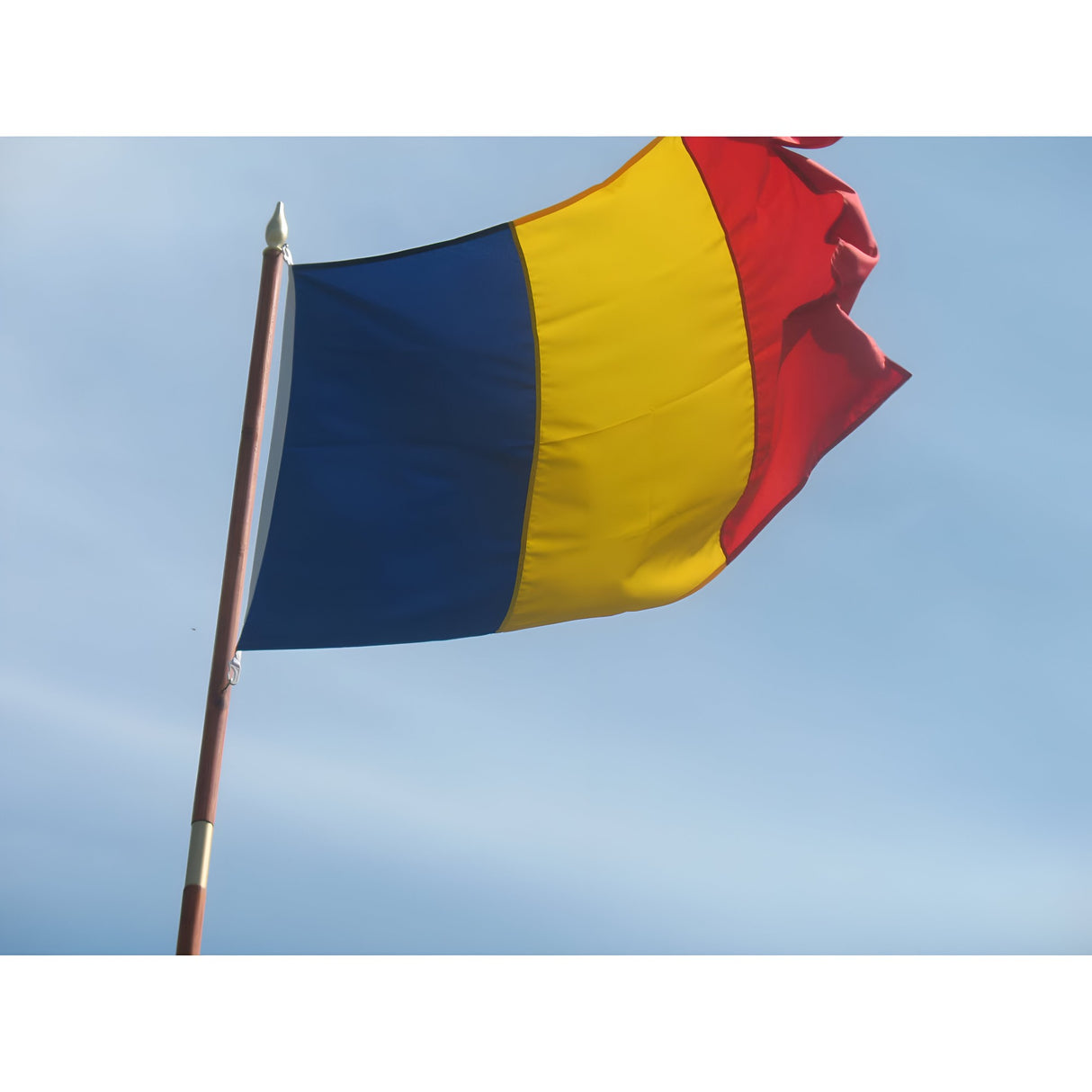 Steag Tricolor Romania, Vivimall, Dimensiune Mica 30x45 cm - vivimall.ro