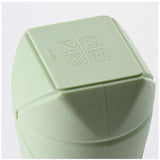 Sticla de apa pliabila Vivimall, din silicon,reutilizabila, rezistenta la temepreturi ridiate, usor de depozitat si carat, 22 x 7.8 cm, 600 ml, verde - vivimall.ro