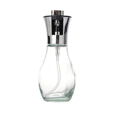 Sticla De Ulei Cu Pulverizator, Sticla Pentru Lichide De Bucatarie, Otet, Sos, Volum 200 Ml, Silver - vivimall.ro