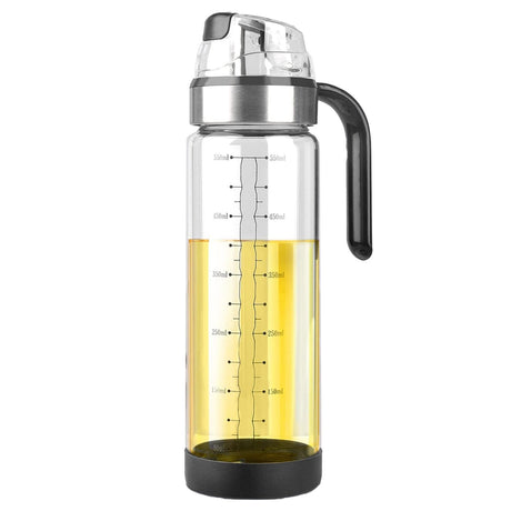 Sticla De Ulei Etansa Cu Deschidere Inchidere, Dispenser De Ulei De Bucatarie, Sos De Soia, Otet, 500 Ml - vivimall.ro