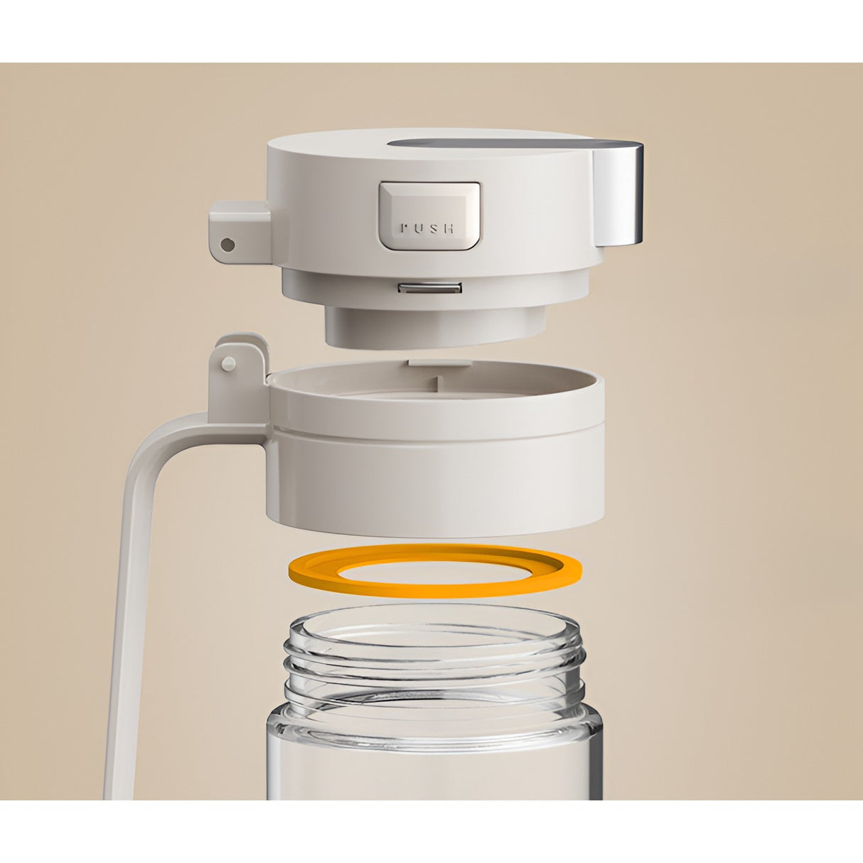 Dispenser Pentru Ulei, Deschidere Si Inchidere Automata A Rezervorul, Cu Inductie Gravitationala, 550 Ml, 12X7.6X20.5 Cm - vivimall.ro