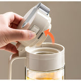 Dispenser Pentru Ulei, Deschidere Si Inchidere Automata A Rezervorul, Cu Inductie Gravitationala, 550 Ml, 12X7.6X20.5 Cm - vivimall.ro