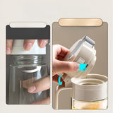 Dispenser Pentru Ulei, Deschidere Si Inchidere Automata A Rezervorul, Cu Inductie Gravitationala, 550 Ml, 12X7.6X20.5 Cm - vivimall.ro
