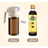 Dispenser Pentru Ulei, Deschidere Si Inchidere Automata A Rezervorul, Cu Inductie Gravitationala, 550 Ml, 12X7.6X20.5 Cm - vivimall.ro