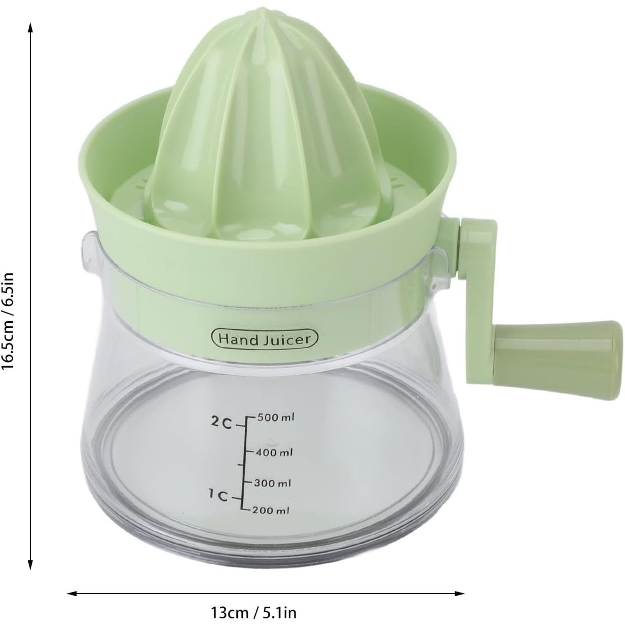 Storcator De Citrice Manual, Rezistente, Usor De Folosit Si Depozitat, Durabil, Calitativ, 16.5X13Cm, Transparent/ - vivimall.ro