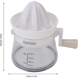 Storcator De Citrice Manual, Rezistente, Usor De Folosit Si Depozitat, Durabil, Calitativ, 16.5X13Cm, Transparent/ - vivimall.ro