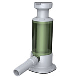 Aparat de Umplut Carnati, Vivimall, Manual Rezistent, Usor de Folosit si Depozitat, Durabil, Calitativ, 4 Tuburi/Marimi Incluse, 26.3 x 11 x 11 cm, Transparent Verde