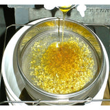 Strecuratoare Apicola, Vivimall, din Inox, Dubla, Filtrare Miere, 25 x 25 x 10 cm, Gri - vivimall.ro