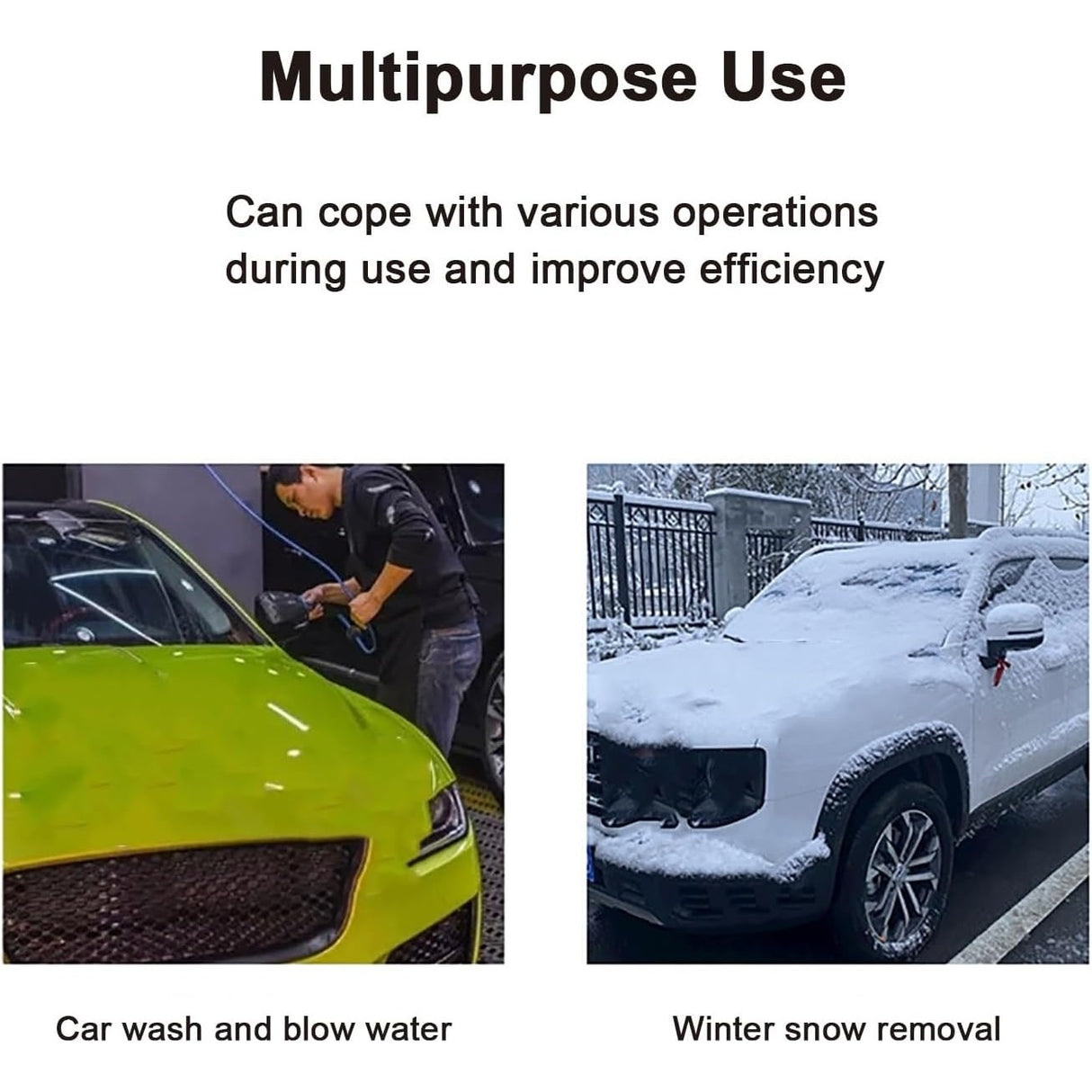 Suflanta de Aer Multifunctionala Portabila, Vivimall, Incarcare Auto, pentru Gratar, Masina, Indepartare Frunze si Praf, 1500 mAh, Viteta de Rotatie 25000 RPM, 2 Baterii de Li si Incarcator, Buton Lateral, Bej - vivimall.ro