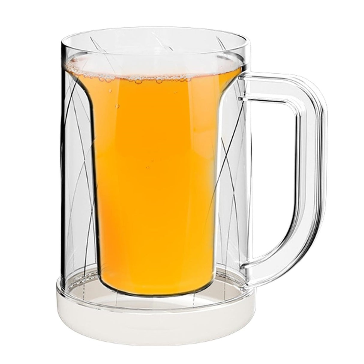 Cana Frigorifica cu Gheata, Vivimall, 14.2 x 10.4 x 14.7 cm, Plastic, 800 ml, Transparent - vivimall.ro