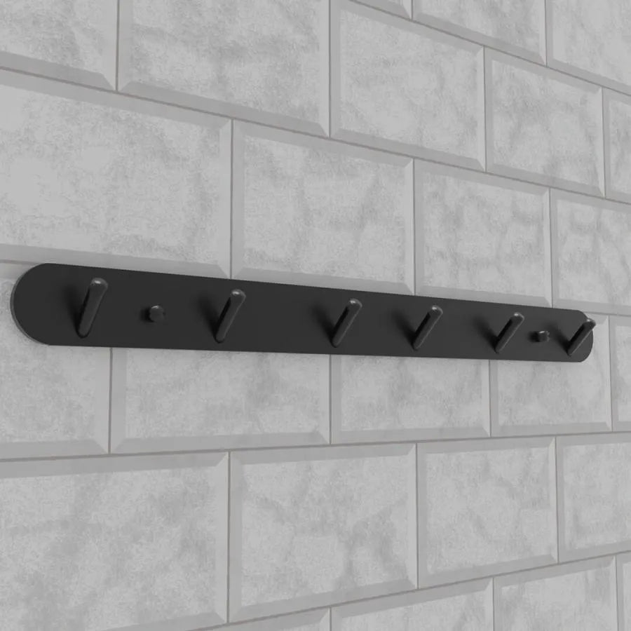 Suport Prosop Baie 45cm Aluminiu | BathHome - vivimall.ro