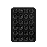 Suport Adeziv Universal, Flippy, pentru Telefon/Tableta, cu 24 Ventuze, potrivit pentru Tik-Tok/Selfie/Vizionare Video, din Silicon, 8 x 5.5 x 1 cm, Negru - vivimall.ro