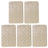 Suport Adeziv Universal, Flippy, pentru Telefon/Tableta, cu 24 Ventuze, potrivit pentru Tik-Tok/Selfie/Vizionare Video, din Silicon, 8 x 5.5 x 1 cm, Transparent - vivimall.ro