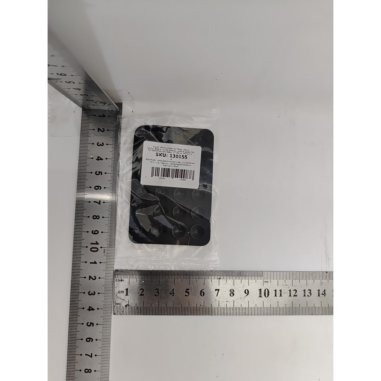 Suport Adeziv Universal, Flippy, pentru Telefon/Tableta, cu 24 Ventuze, potrivit pentru Tik-Tok/Selfie/Vizionare Video, din Silicon, 8 x 5.5 x 1 cm, Negru - vivimall.ro