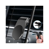 Suport auto Vivimall, cu magneti puternici neodim, pentru telefon, tableta, gps, cu prindere pe grila de ventilatie, Negru - vivimall.ro
