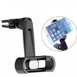 Suport auto pentru telefon BK07 Flippy, Negru - vivimall.ro