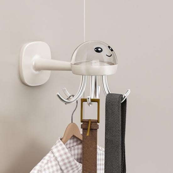 Cuier Caracatita Adeziv cu 6 Brate | WallGrip - vivimall.ro