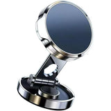 Suport De Telefon, Cu Adeziv, Din Abs Si Magnet, Pliabil, Diametru 4.4 Cm, Universal - vivimall.ro