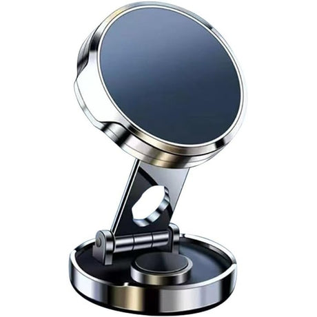 Suport De Telefon, Cu Adeziv, Din Abs Si Magnet, Pliabil, Diametru 4.4 Cm, Universal - vivimall.ro