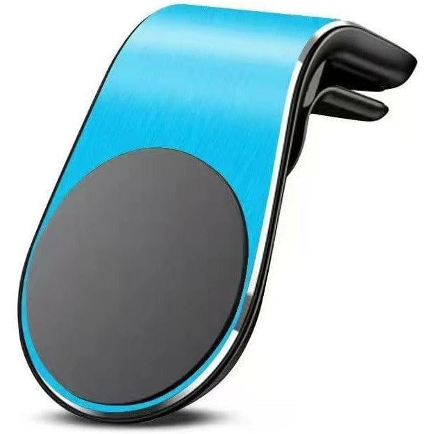 Suport de Telefon, Vivimall, pentru Ventilatie, din ABS si Magnet, 3.8 x 3.7 x 6.2 cm, Universala, Albastru - vivimall.ro