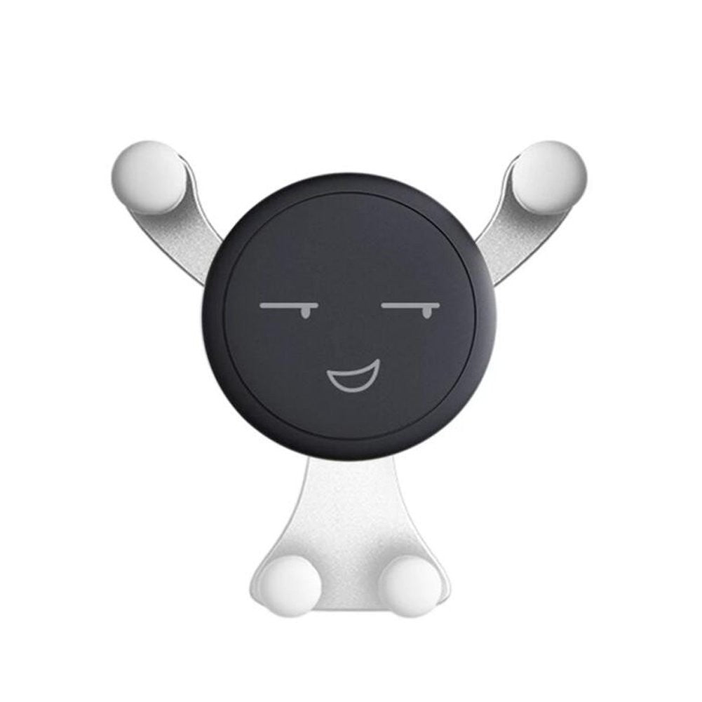 Suport De Telefon, Pentru Ventilatie, Din Abs Si Silicon, Pentru Telefon 4.0 - 6.0 Inch