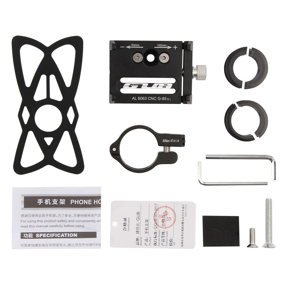 Suport De Telefon Pentru Bicicleta/Motocicleta/Scuter/Trotineta, Gub G-85Sl