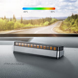 Suport Numar de Telefon pentru Parcare Auto, Vivimall, Suport pentru Numarul de telefon, Pop-Up pentru Ascundere, Banda Adeziva Inclusa, 150 x 52 x 60 mm, Cifre Rosii, Space Gray - vivimall.ro