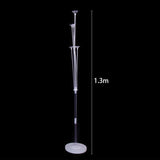 Suport pentru Baloane, Vivimall, cu Trei Straturi, pentru 7 Baloane, 1.3 m, Transparent - vivimall.ro