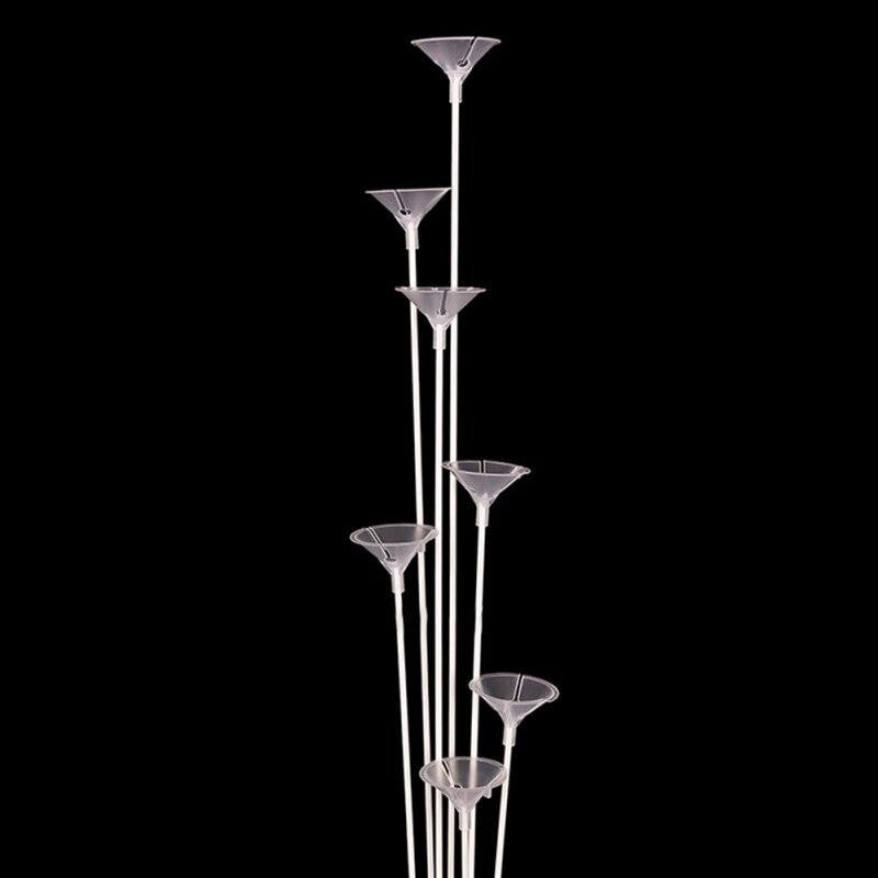Suport pentru Baloane, Vivimall, cu Un Strat, pentru 11 Baloane, 104 cm, Transparent - vivimall.ro