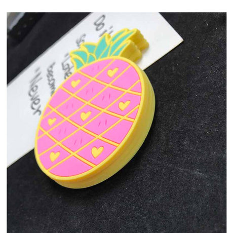 Suport Pentru Pahar, Model Ananas, Din Pvc, 12 X 9 Cm, Rezistent La Caldura, Roz - vivimall.ro