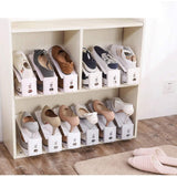 Suport Pentru Pantofi, Din Plastic, Reglabil, 2 Niveluri,