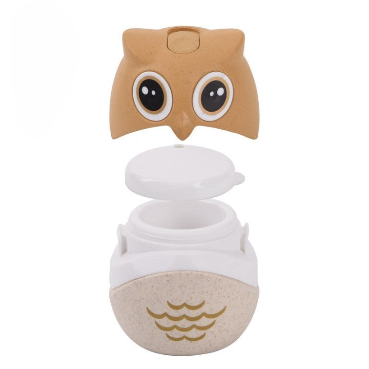 Suport scobitori multifunctional forma bufnita | WiseHolder - vivimall.ro