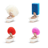 Suport pentru Spalat Vase, Vivimall, pentru Burete/Sarma, Model Cada, Alb/Bej - vivimall.ro