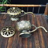 Suport De Tamaiat Lotus Bronz | LumiLotus - vivimall.ro