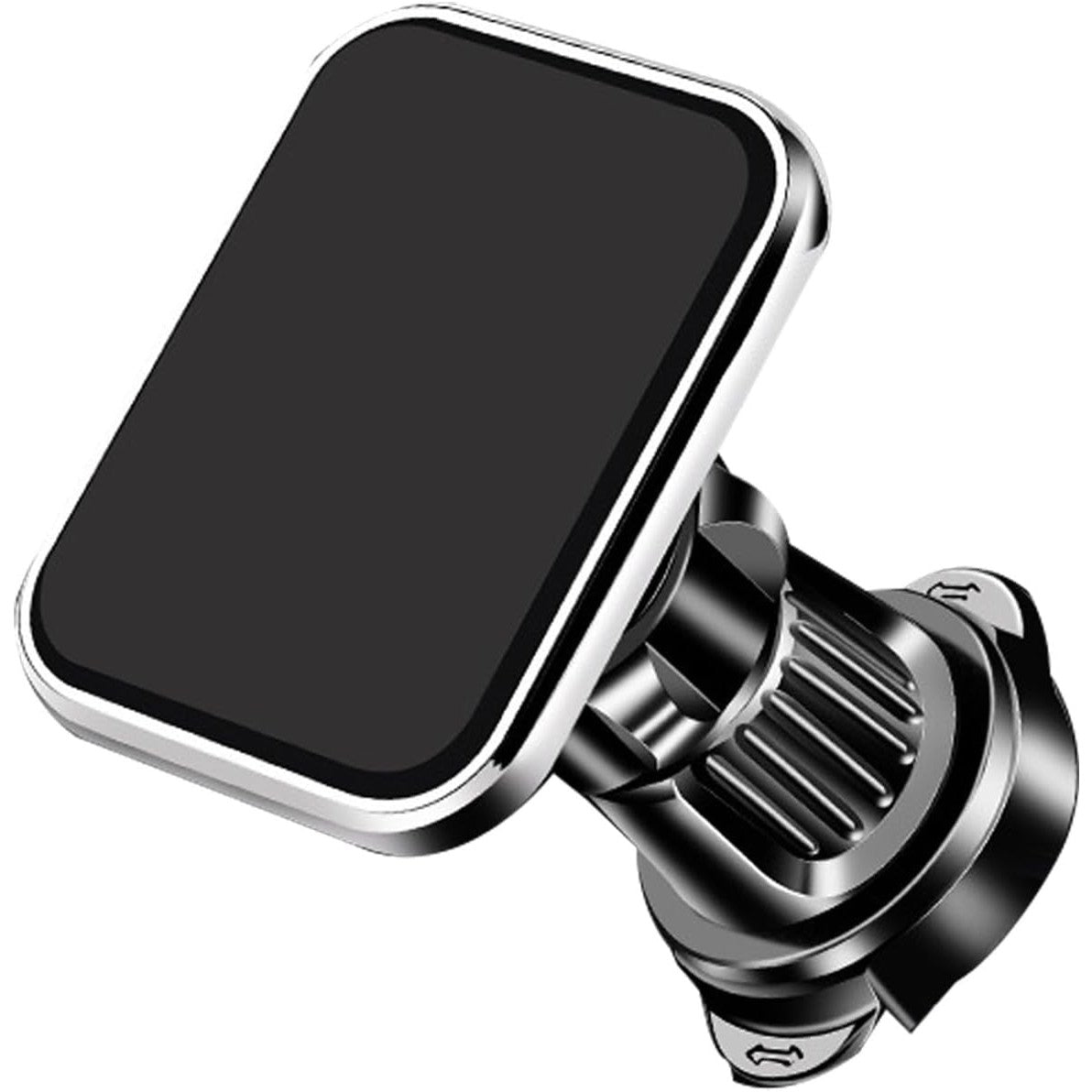 Suport Auto Pentru Telefon, Magsafe, Cu Magnet, Prindere Grila De Ventilatie, Detalii Fine, Rotativ 360 De Grade, Plastic Magnet Silicon, Negru